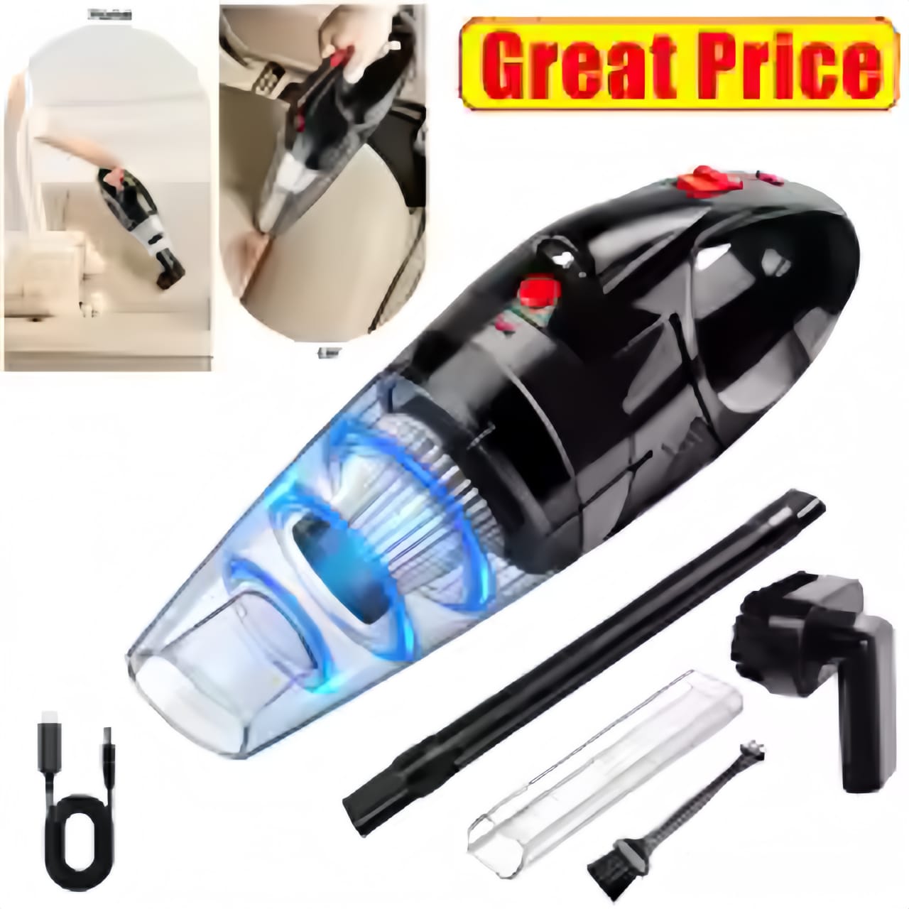 3-in-1 Cordless Vacuum Cleaner – مكنسة كهربائية لاسلكية 3 في 1